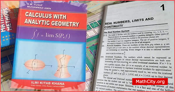 Chapter 01 of Calculus with Analytic Geometry