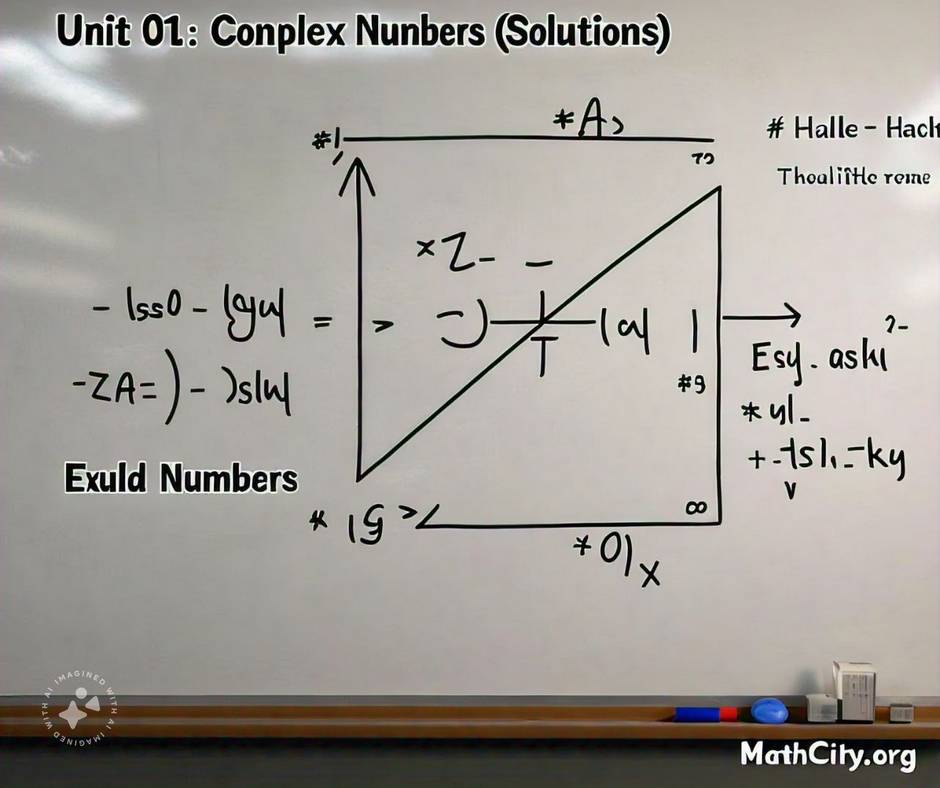 Unit 01 complex numbers solutions mathcity