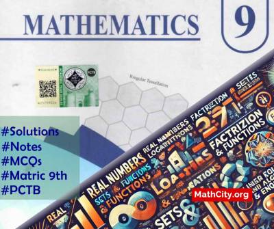 Mathematics 9th for Matric (PCTB)