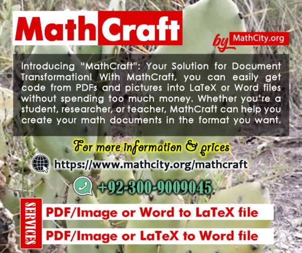 MathCraft