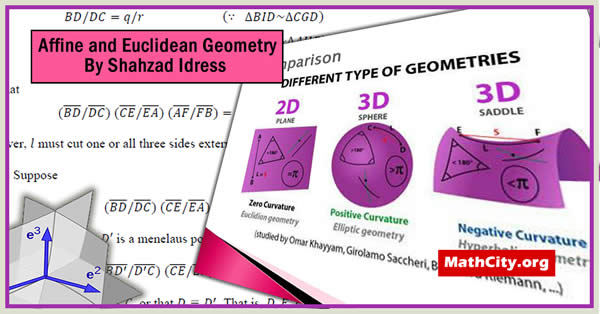 Affine and Euclidean Geometry by Shahzad Idress