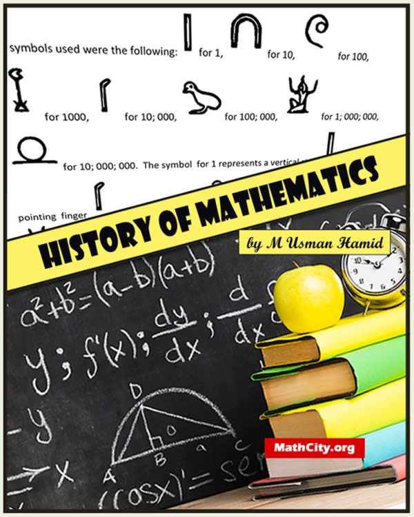 History of Mathematics by Muhammad Usman Hamid