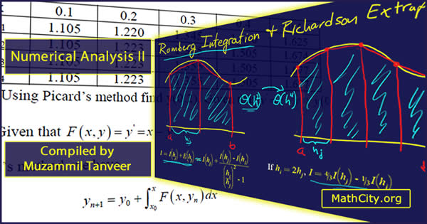 Numerical Analysis by Muzammil Tanveer